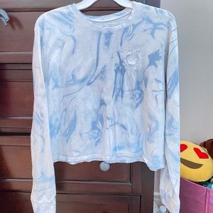 Hollister tee crop top